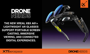 XTI Aerospace Drone Nerds Adds XREAL xbx a01+ AR Glasses to Consumer Product Line