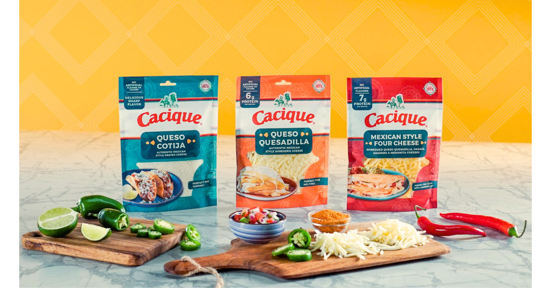 As Mexican Cuisine Dominates Among Younger Generations, Cacique Foods Proves the Right Cheese Changes Everything with New Authentic Mexican Shredded and Grated Cheeses