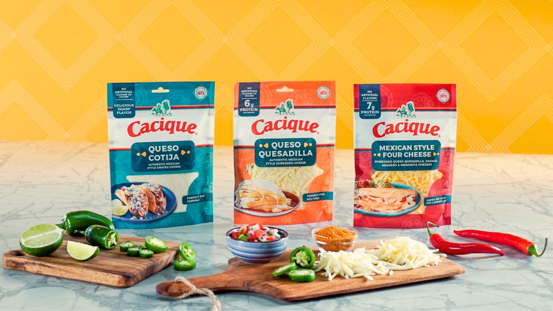 As Mexican Cuisine Dominates Among Younger Generations, Cacique Foods Proves the Right Cheese Changes Everything with New Authentic Mexican Shredded and Grated Cheeses