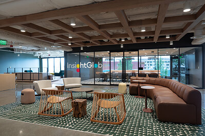 The former Art Institute of Seattle has been thoughtfully reimagined into a modern workspace. The former Art Institute of Seattle has been thoughtfully reimagined into a modern workspace.