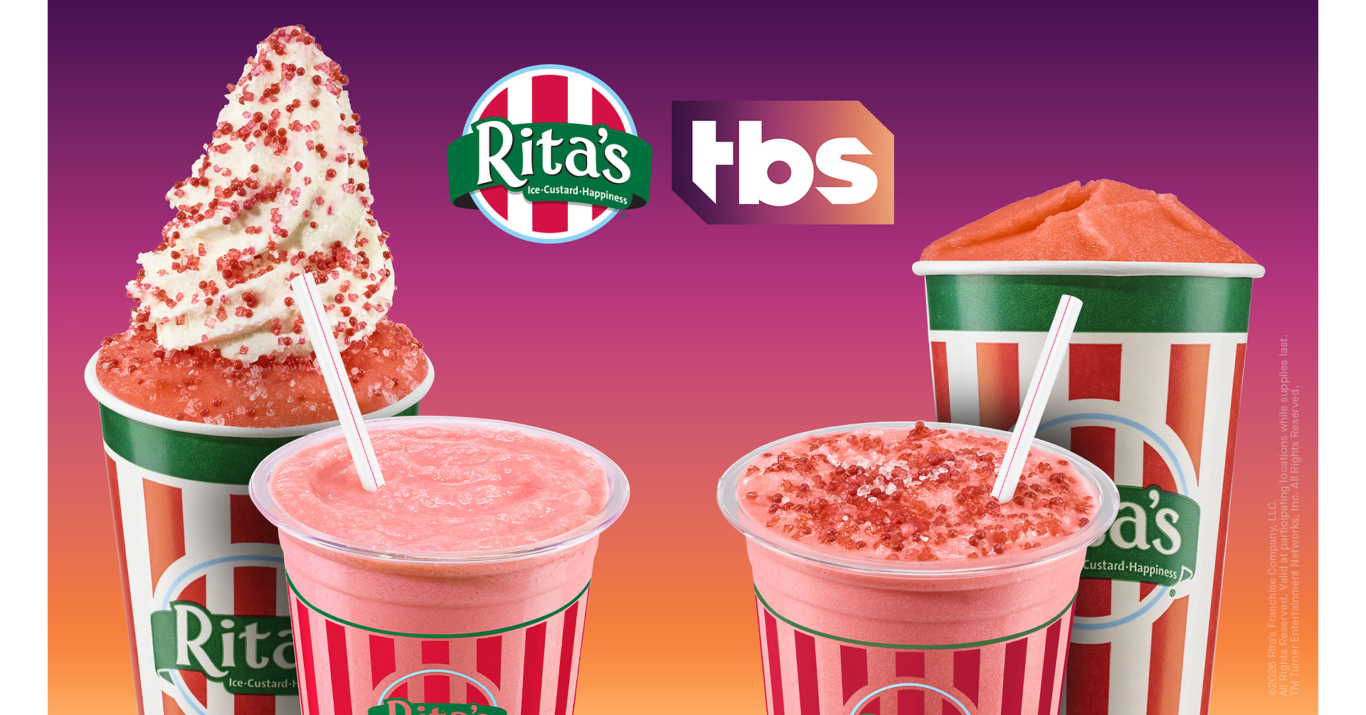 Your Favorite Comfort Comedy Just Got Sweeter: Rita's and TBS Launch 