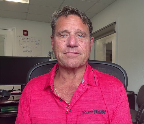 Mark Meads, Owner of Rapid Flow Sewer & Drain Cleaning Mark Meads, Owner of Rapid Flow Sewer & Drain Cleaning