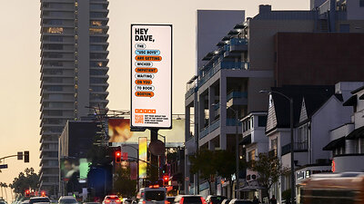 KAYAK Bookboard in Los Angeles