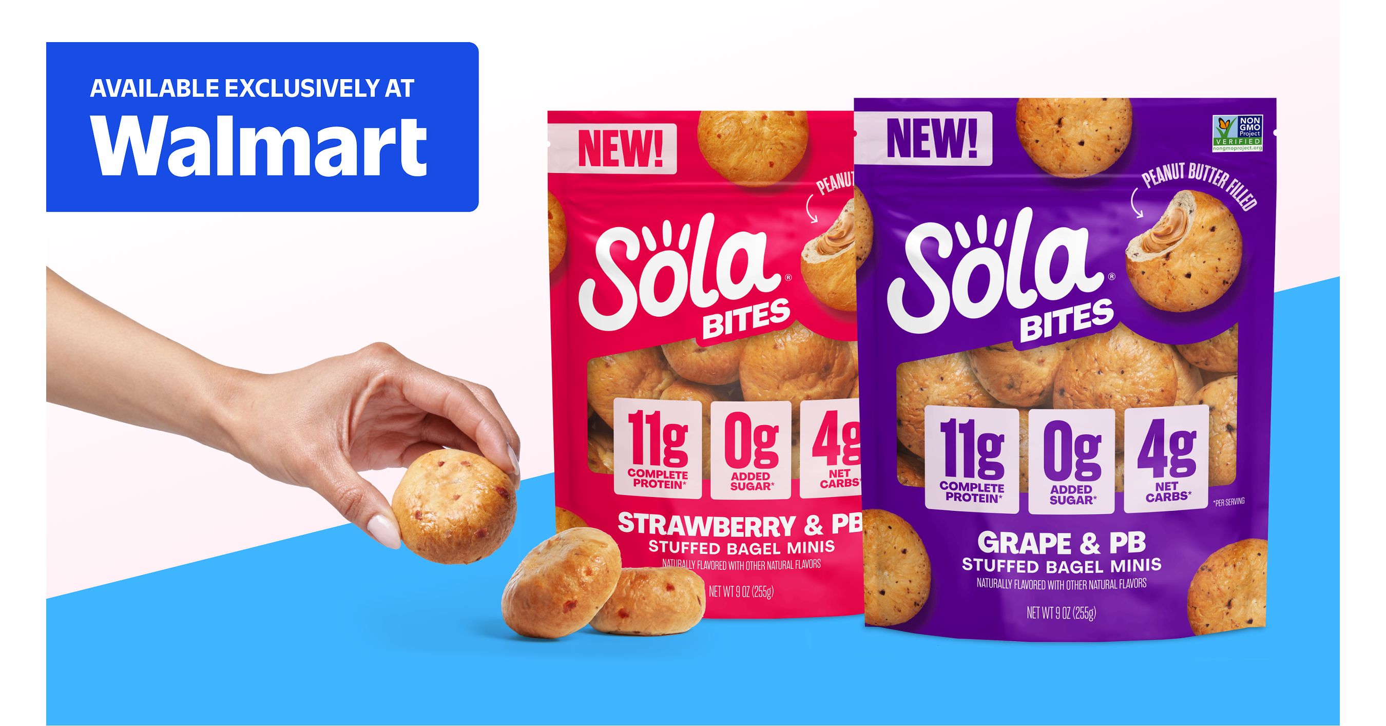 Sola Bites Arrive at Walmart - A High-Protein, High-Fiber Snack Built for How America Actually Eats