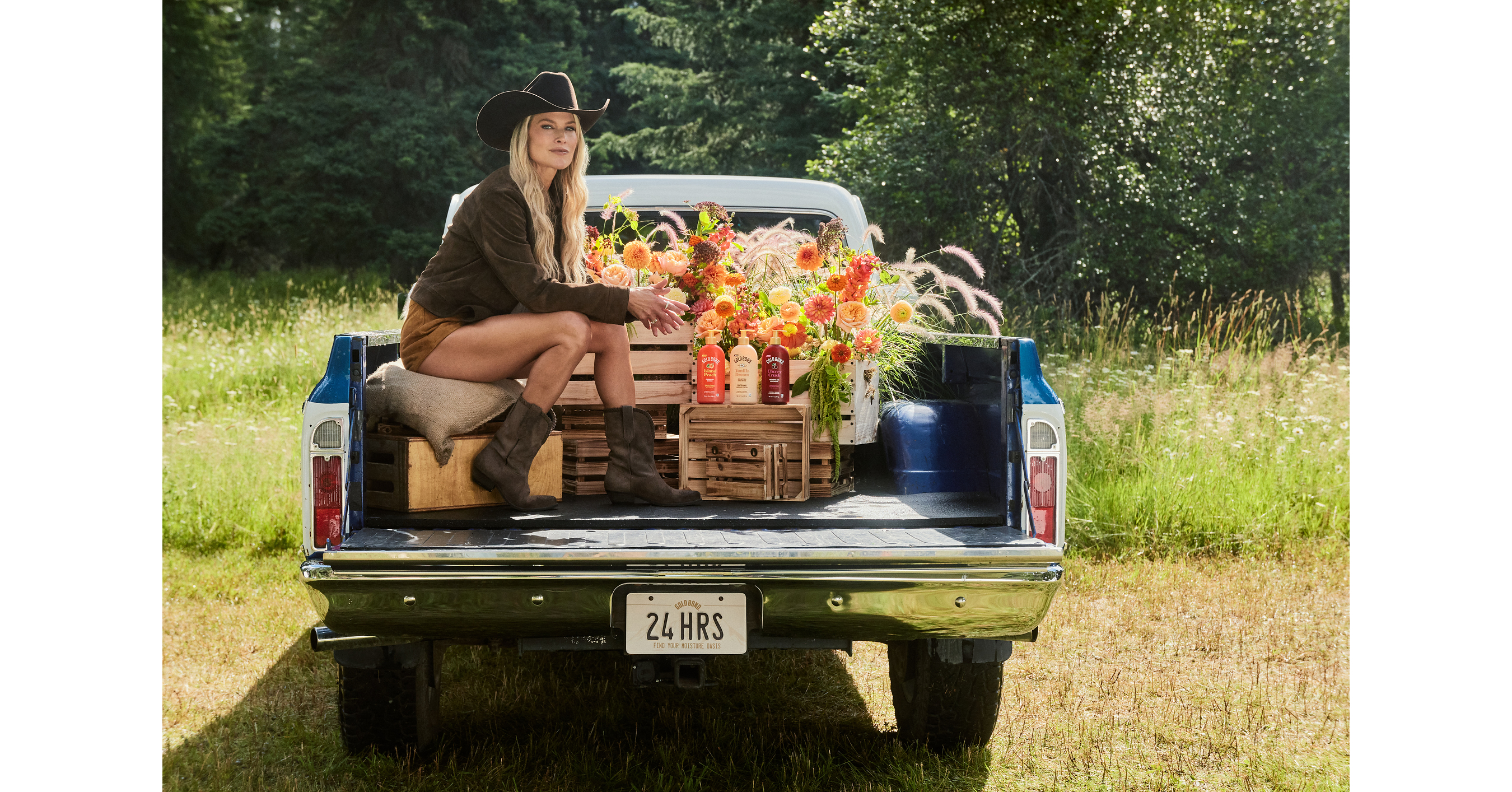 Striking Skincare Gold: Gold Bond® and Ali Larter Debut the Gold Standard in Scented Skincare at Under the Big Sky Music Festival