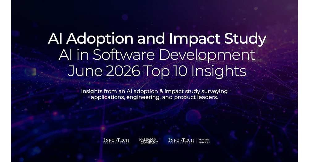 94% of Developers Report AI Productivity Gains, but Governance Maturity Lags Behind Adoption, Finds New Study From Info-Tech Research Group