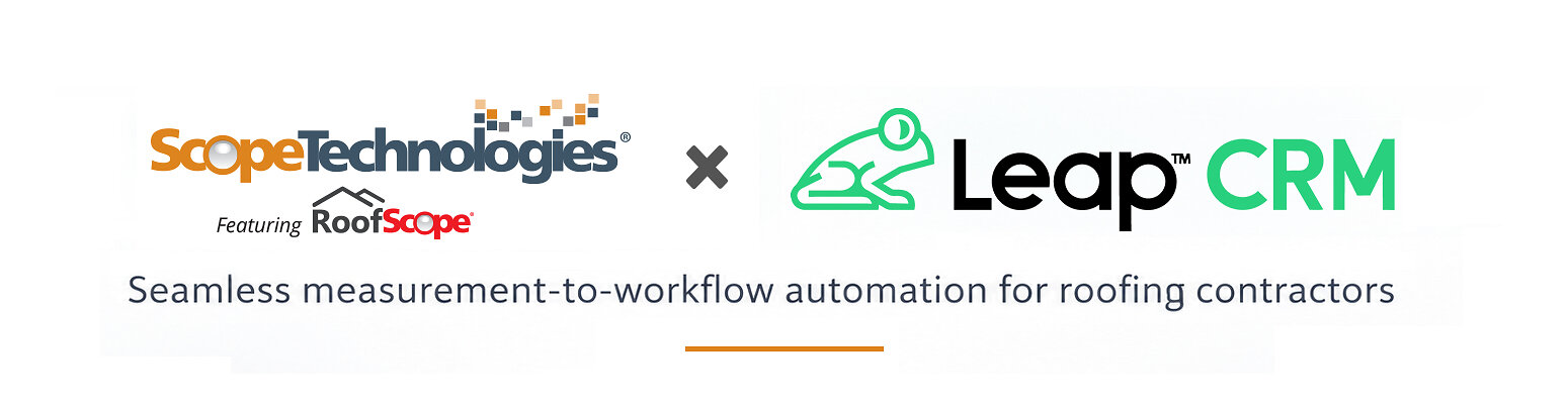 Scope Technologies und Leap integrieren Messdaten und Arbeitsabläufe für Dachdecker