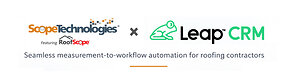 Scope Technologies and Leap Announce Strategic Integration to Deliver Seamless Measurement-to-Workflow Automation for Roofing Contractors
