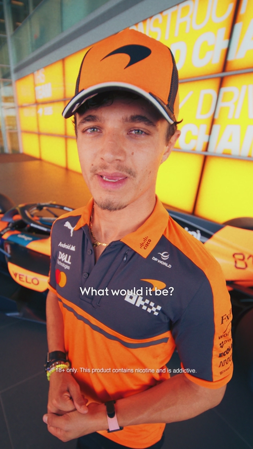 Velo y el equipo McLaren Mastercard Formula 1® lanzan un concurso global para aficionados al automovilismo