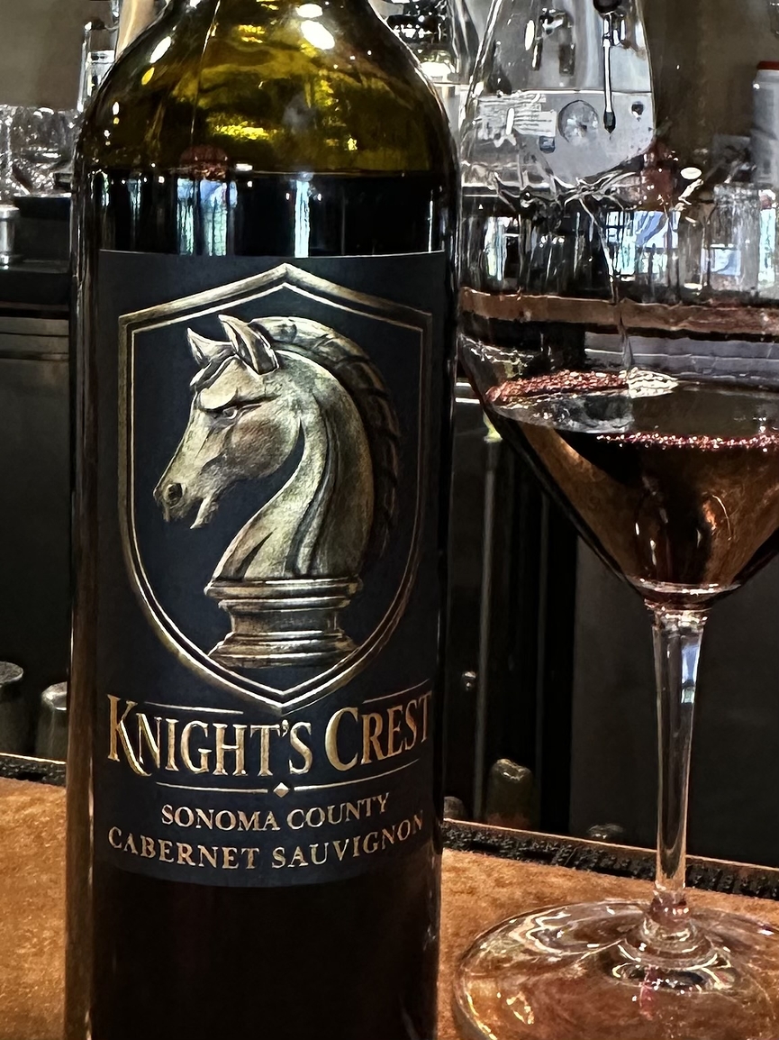 Knight's Crest Debuts with 2023 Sonoma County Cabernet Sauvignon