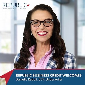 Danielle Reboli Joins Republic Business Credit as Senior Vice President, Underwriter