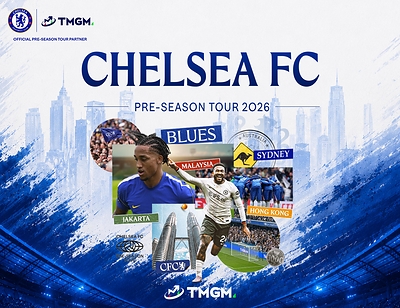 TMGM เข้าร่วมทัวร์อุ่นเครื่องพรีซีซันเอเชีย-แปซิฟิก ปี 2569 ของสโมสร Chelsea FC