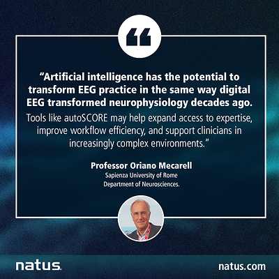 “Artificial intelligence has the potential to transform EEG practice in the same way digital EEG transformed neurophysiology decades ago,” said Professor Oriano Mecarelli of Sapienza University of Rome Department of Neurosciences. “Tools like autoSCORE may help expand access to expertise, improve workflow efficiency, and support clinicians in increasingly complex environments.”