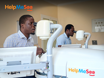 Dr. Ebinum and Dr. Agbana, in training as the first instructors to teach the HelpMeSee Simulation-based Training Program in Nigeria.