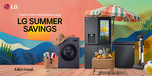 Stay Cool, Fresh and Efficient This Summer with LG’s Home Solutions This image opens in the lightbox