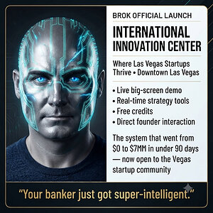 Neobanx to Launch BROK Public Demo July 24 in Las Vegas -- The Pocket "Private Banker" Built for Everyone, Not Just Banks