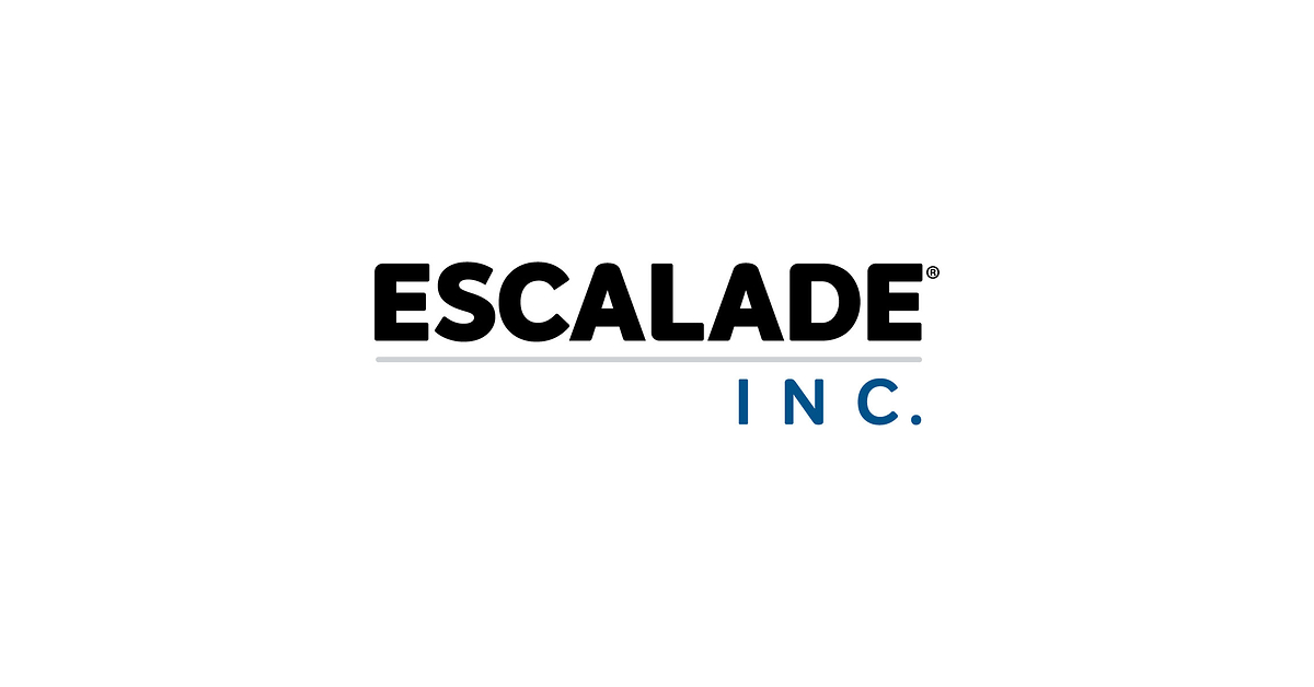 Escalade Announces Third Quarter 2026 Results Conference Call Date Escalade Announces Third Quarter 2026 Results Conference Call Date