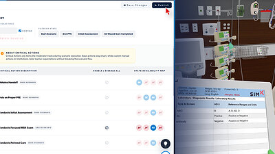 Editable critical action tracking Editable critical action tracking