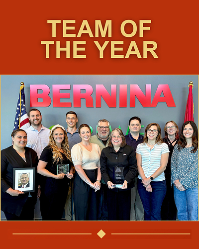 The BERNINA of America Marketing Team