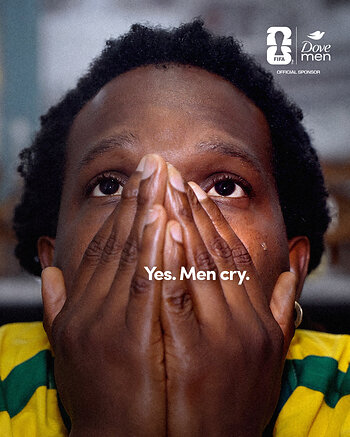 Dove Men+Care Celebrates the Emotion Behind Men’s World Cup Tears (Dove Men+Care and Getty Images) This image opens in the lightbox