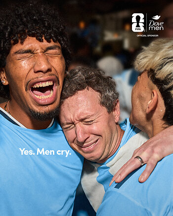 Dove Men+Care Celebrates the Emotion Behind Men’s World Cup Tears (Dove Men+Care and Getty Images) Dove Men+Care Celebrates the Emotion Behind Men’s World Cup Tears (Dove Men+Care and Getty Images)