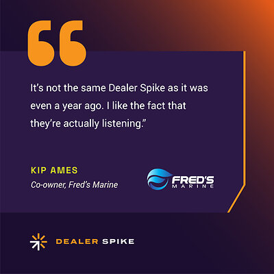 "It's not the same Dealer Spike as it was even a year ago