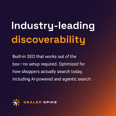 Industry-leading discoverability
