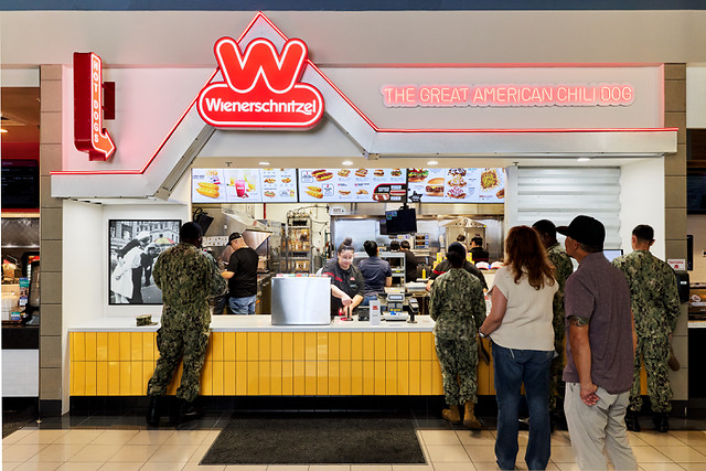 Wienerschnitzel Opens First-Ever Military Base Restaurant, Accelerating Non-Traditional Franchise Expansion