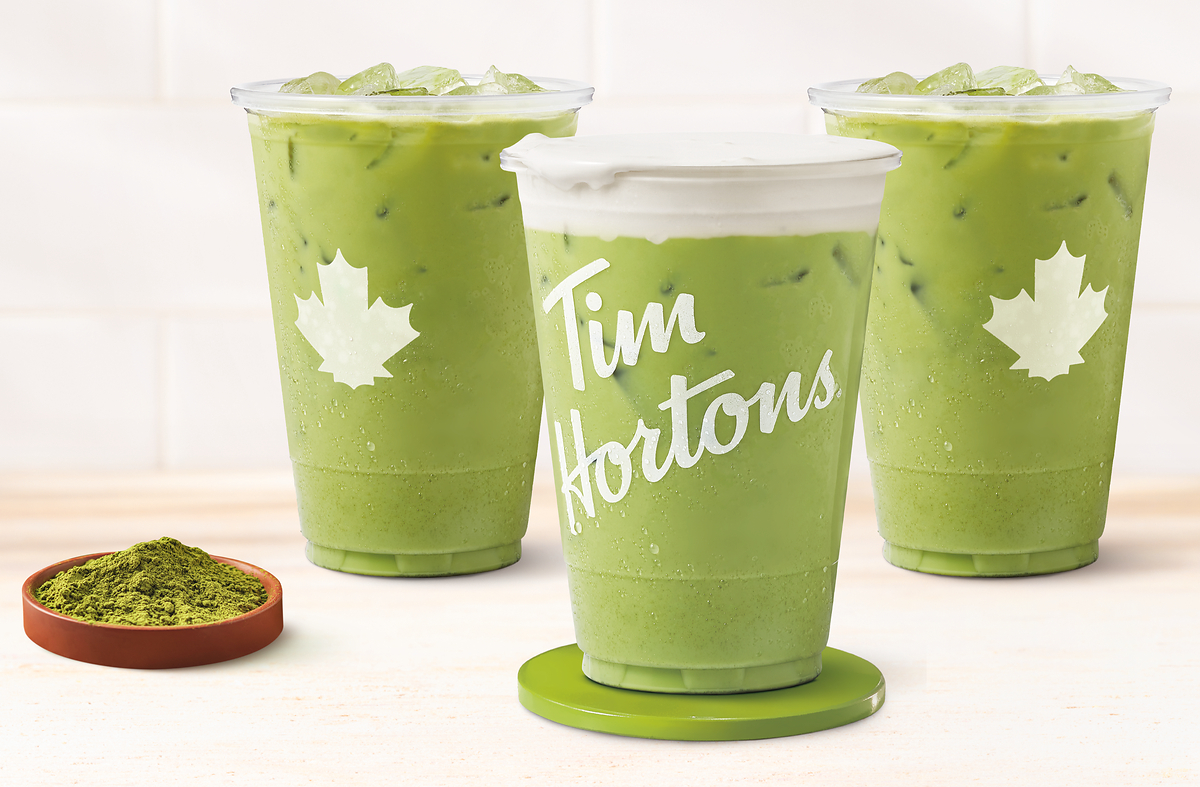 Tim Hortons launches new lineup of handcrafted matcha beverages made with high quality, 100% pure and authentic matcha tea