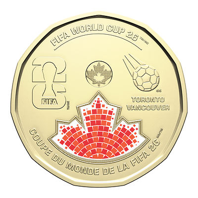 Avis aux médias - LA MONNAIE ROYALE CANADIENNE INVITE LE PUBLIC À ÉCHANGER SA MONNAIE CONTRE LA PIÈCE DE CIRCULATION DE 1 $ 2026 CÉLÉBRANT L'ARRIVÉE DE LA COUPE DU MONDE DE LA FIFA (MC/TM) AU CANADA