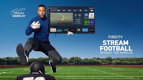 DIRECTV TEAMS UP WITH SAQUON BARKLEY IN NATIONAL AD CAMPAIGN TO HELP FOOTBALL FANS EFFORTLESSLY FIND EVERY GAME THIS SEASON