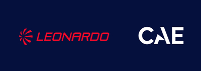 Leonardo and CAE logos