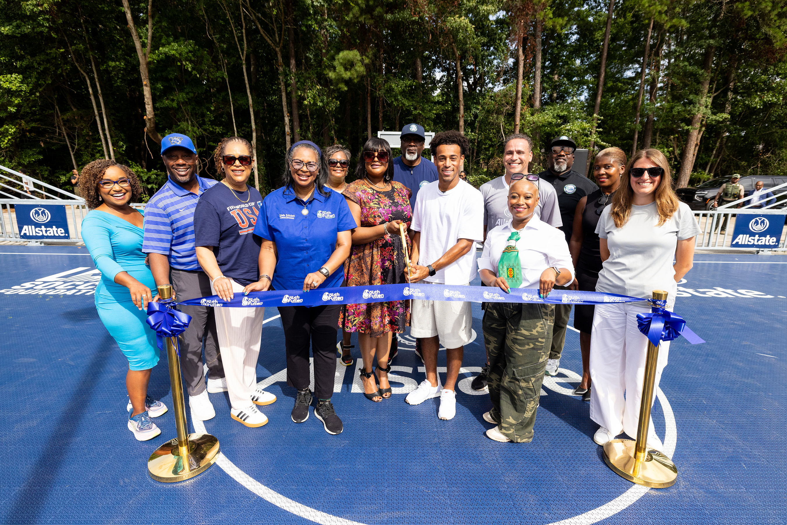 Allstate and U.S. Men's National Team midfielder Tyler Adams unveil mini-pitch in Atlanta to expand youth access to soccer