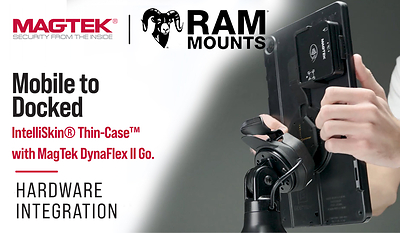 RAM® Mounts and MagTek® Take Checkout Beyond the Counter with New Innovation, Easing the Transition from Mobile to Mounted