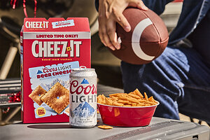 SOMETHING CHEESY HAS BEEN BREWING: CHEEZ-IT® AND COORS LIGHT DEBUT NEW LIMITED-EDITION BEER CHEESE FLAVORED CRACKERS