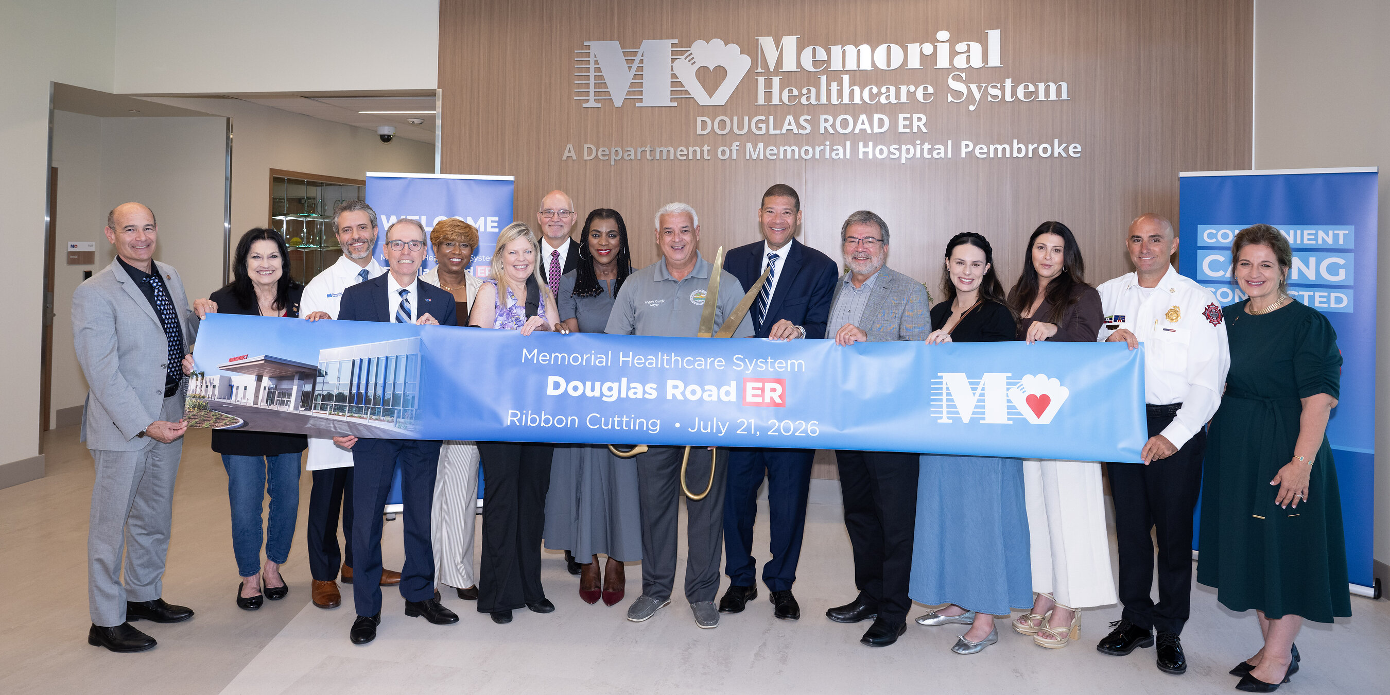 Memorial Healthcare System eröffnet neue Notaufnahme in Pembroke Pines