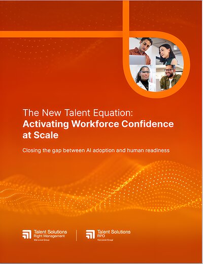 "The New Talent Equation: Activating Workforce Confidence at Scale," a new report commissioned by Talent Solutions and developed with Everest Group, is the second report in a two-part research series examining how organizations can turn AI investment into business impact.