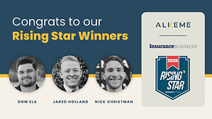 Three ALKEME Producers Recognized Among Insurance Business America's 2026 Rising Stars