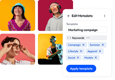 Metadata Templates for marketing campaigns