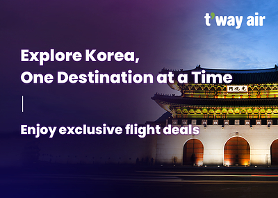 T'way Air Luncurkan Program "Explore Korea, One Destination at a Time"