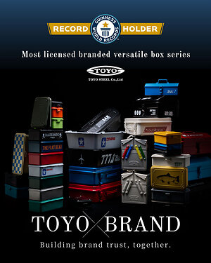 TOYO STEEL Recognized by Guinness World Records™ for Collaborations with 152 Brands Worldwide
