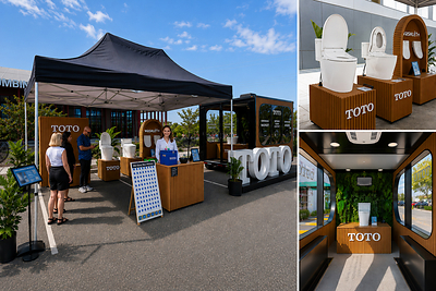 TOTO's WASHLET Mobile Showroom, an interactive experience featuring WASHLET bidet seats and smart toilets, will provide hands-on product demonstrations during the Chicago White Sox's Munetaka Murakami "First Major League Home Run" Bobblehead Day. The activation gives fans the opportunity to experience the innovation behind the WASHLET products installed in the White Sox clubhouse.