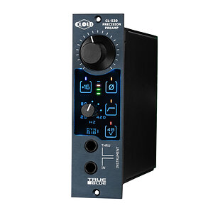 Cloud Microphones Now Shipping New TRUE BLUE 520 Preamp