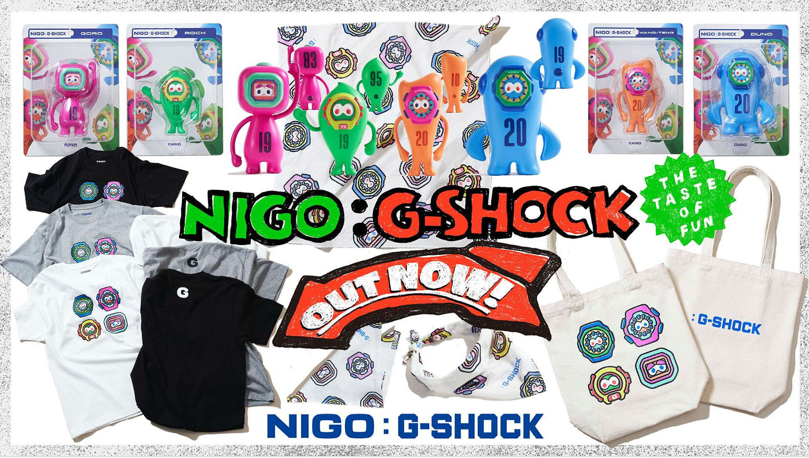 Casio und NIGO® starten G-SHOCK Souvenir-Kollektion