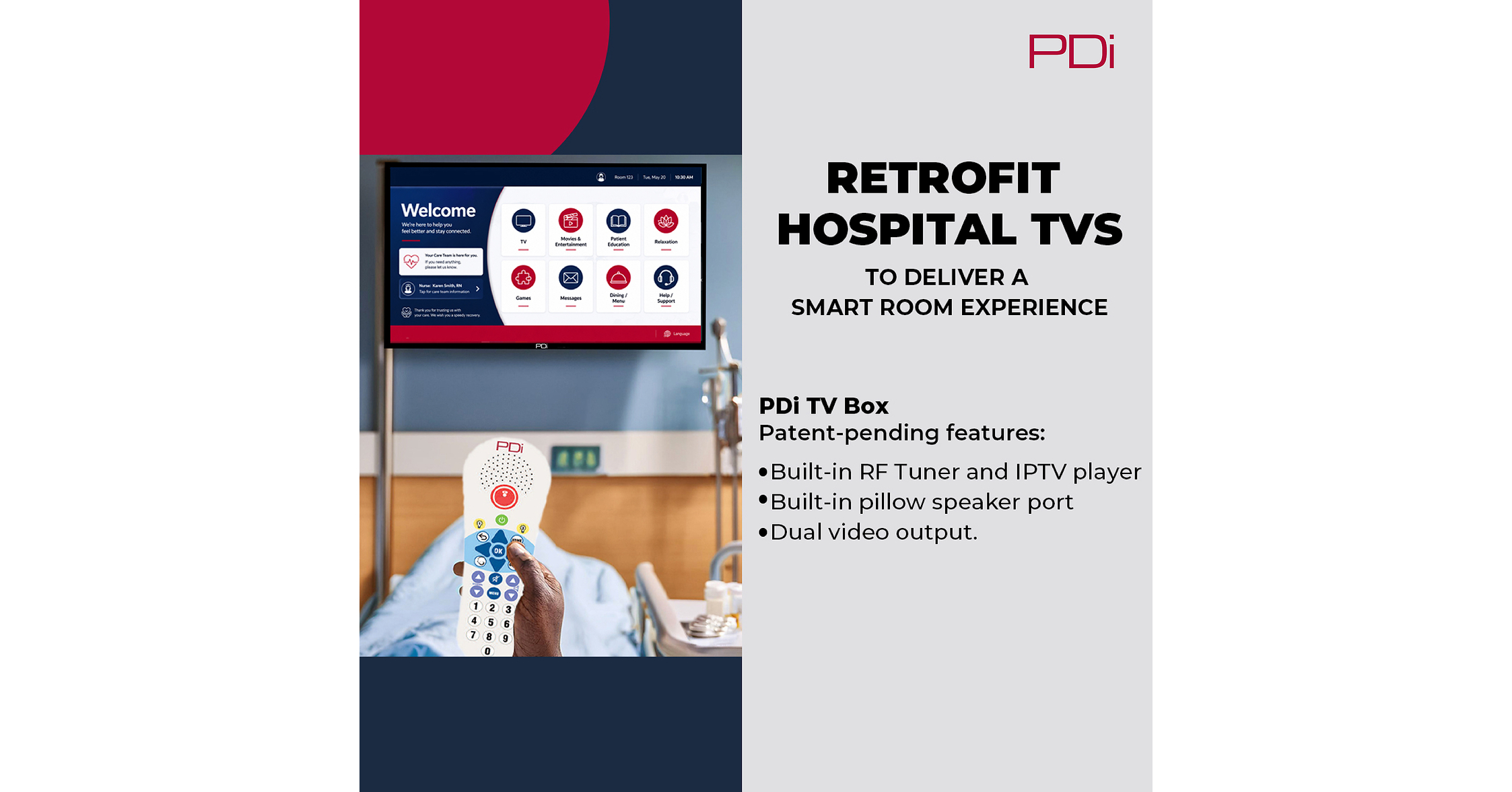 PDi Communication Systems, Inc. Introduces a Patent-Pending Android(TM) 15 TV Box