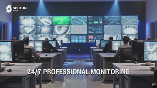 Scutum Digital's intelligent security platform combines AI-powered analytics with experienced monitoring professionals to deliver 24/7 protection. From our UL Listed monitoring center to real-time threat detection in the field, we provide proactive security solutions trusted across North America.