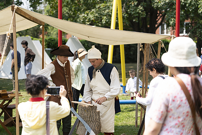 Le Campement de la Nouvelle-France au Musée de Lachine