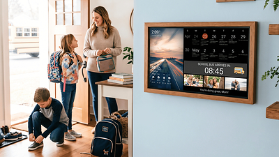 Just in Time for Back-to-School, DAKboard Digital Calendar Launches TouchHub to Keep the Whole Family on Track
