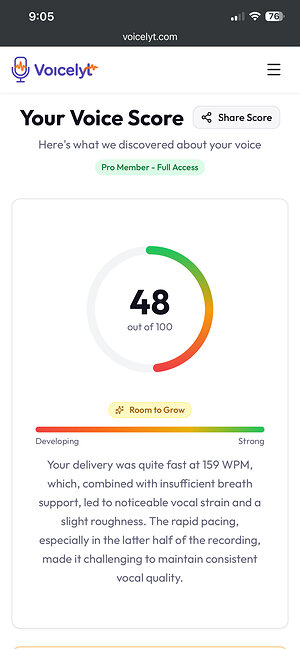 New Free Tool Lets Anyone Measure Their "Voice Score" in 30 Seconds - No App, No Account