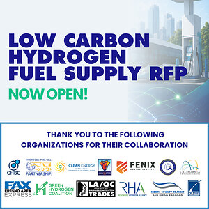 First Public Hydrogen Authority Launches Landmark Solicitation for Low-Carbon Hydrogen Fuel